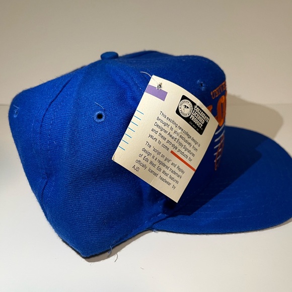 Vintage 90s University of Florida Gators Logo Snapback Hat Signatures Brand NWT - Picture 7 of 9